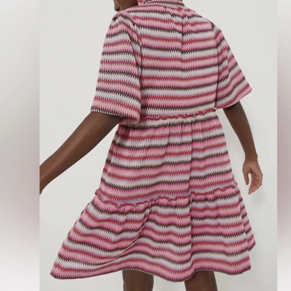 Tuckernuck Zigzag Knit Stripe Crawford Dress - Picture 2 of 16